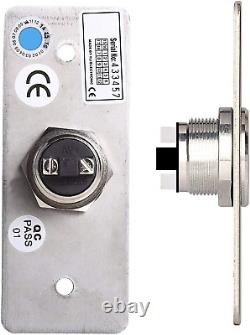 Kit de contrôle d'accès de porte UHPPOTE avec verrou électrique à frappe et télécommande.