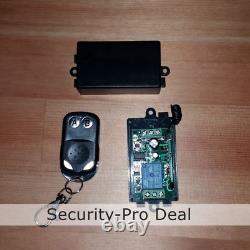 Kit de contrôle d'accès par carte RFID et mot de passe + serrure magnétique + sonnette + télécommande