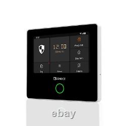 Kit de système d'alarme de sécurité sans fil pour la maison et le bureau avec WIFI, anti-intrusion, anti-incendie et contrôle Alexa.