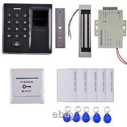 Kits de système de contrôle d'accès à la porte avec entrée par empreinte digitale et carte.