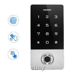Lecteur de carte d'empreintes digitales de contrôle d'accès en métal pour serrure de porte avec 10 boucles de clé BLW.