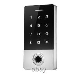 Lecteur de carte d'empreintes digitales pour contrôle d'accès métallique pour serrure de porte avec 10 boucles de clés
