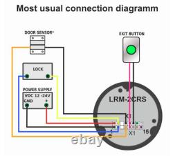 Lumiring Lrm-2crs Contrôleur Réseau Wi-fi Lecteur Rfid 13.56mhz, Porte D'accès