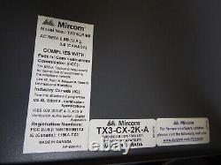Mircom Série Tx3 Contrôle D'accès Aux Cartes Tx3-cx-2ka Pour Pièces Ou Réparations