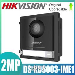 Module d'interphone vidéo 2MP Hikvision DS-KD8003-IME1 pour station de porte avec contrôle d'accès