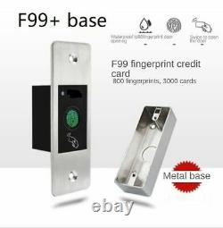 Serrure De Porte Fingerprint Contrôle D'accès Scanner Rfid Metal Ip66 Imperméable Embedded