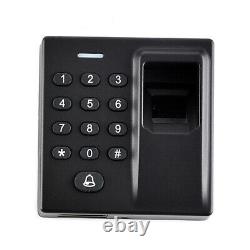 Système De Sécurité Des Portes Intercom Access Control Card/password/fingerprint