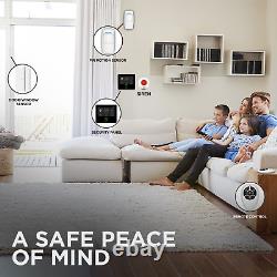 Système d'alarme de sécurité domestique sans fil 4G WiFi Smart Autodial Burglar Intruder Fire