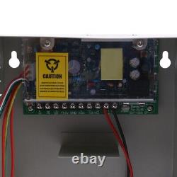 Système d'alimentation à commutation de contrôle d'accès de porte 2X208CK-D AC 110-240V DC 12V/5A