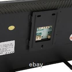 (Système de Contrôle d'Accès de Porte) Écran LCD de 10 pouces avec Prise UK 100-240V et 8 Applications Mobiles