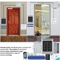 Système de contrôle d'accès à verrouillage magnétique de porte Kit clés de sécurité à domicile Mot de passe