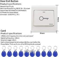 Système de contrôle d'accès aux portes KDL IP68 étanche avec clavier RFID