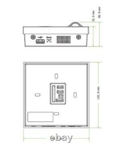 Système de contrôle d'accès aux portes ZKTeco SF400 TCP/IP avec reconnaissance d'empreintes digitales et pointage de présence.