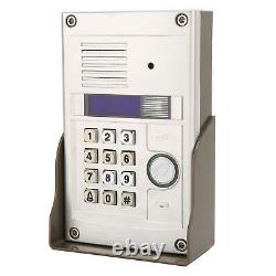 Système de contrôle d'accès aux portes avec interphone vidéo sans fil et carillon de porte