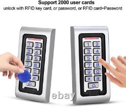 Système de contrôle d'accès de porte NN99 RFID Kit de clavier étanche IP65 avec +