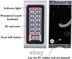 Système de contrôle d'accès de porte NN99 RFID Kit de clavier étanche IP65 avec +