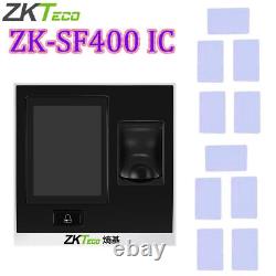 Système de contrôle d'accès de porte ZKTeco SF400 IC 12VDC avec empreinte digitale et pointage de temps