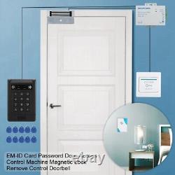 Système de contrôle d'accès par carte EM-ID, mot de passe et sonnette de porte avec verrou magnétique - Suita