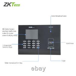 Système de contrôle d'accès par carte TCP/IP ZKTeco M300Plus avec terminal de pointage de présence