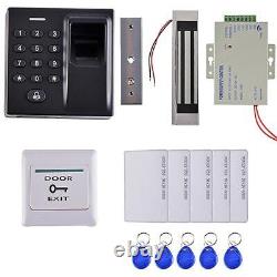 Système de contrôle d'accès par porte - Ensemble de kits de contrôle d'entrée par empreinte digitale et carte