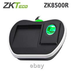 Système de contrôle d'accès par scanner d'empreintes digitales ZKTeco ZK8500R ID/IC USB Capture d'image.