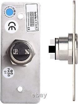 Système de kit de verrouillage de porte avec échec sécurisé à contrôle d'accès et frappe électrique avec télécommande.