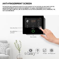 Système de sécurité pour la maison intelligente sans fil LCD 4G GSM Wifi Alarme Intrus Cambrioleur Alexa