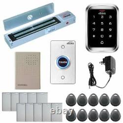Visionis Fpc-5099 Magnetic Door Lock Access Control Outswing 600lbs And Keypad