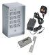 Weatherproof Metal Coded Access Control Door Entry Kit + Psu & Lock Release