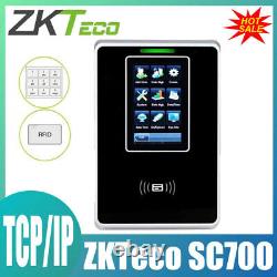 ZKTeco SC700 Contrôle d'accès par carte RFID 125Khz TCP/IP USB Horloge de pointage de présence