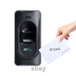 ZKteco FR1200 inbio160 Lecteur de sortie d'empreintes digitales pour contrôle d'accès avec carte IC/ID